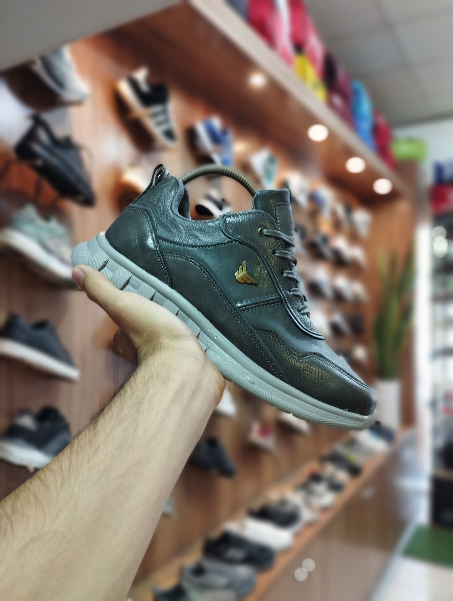 کفش چرم مردانه